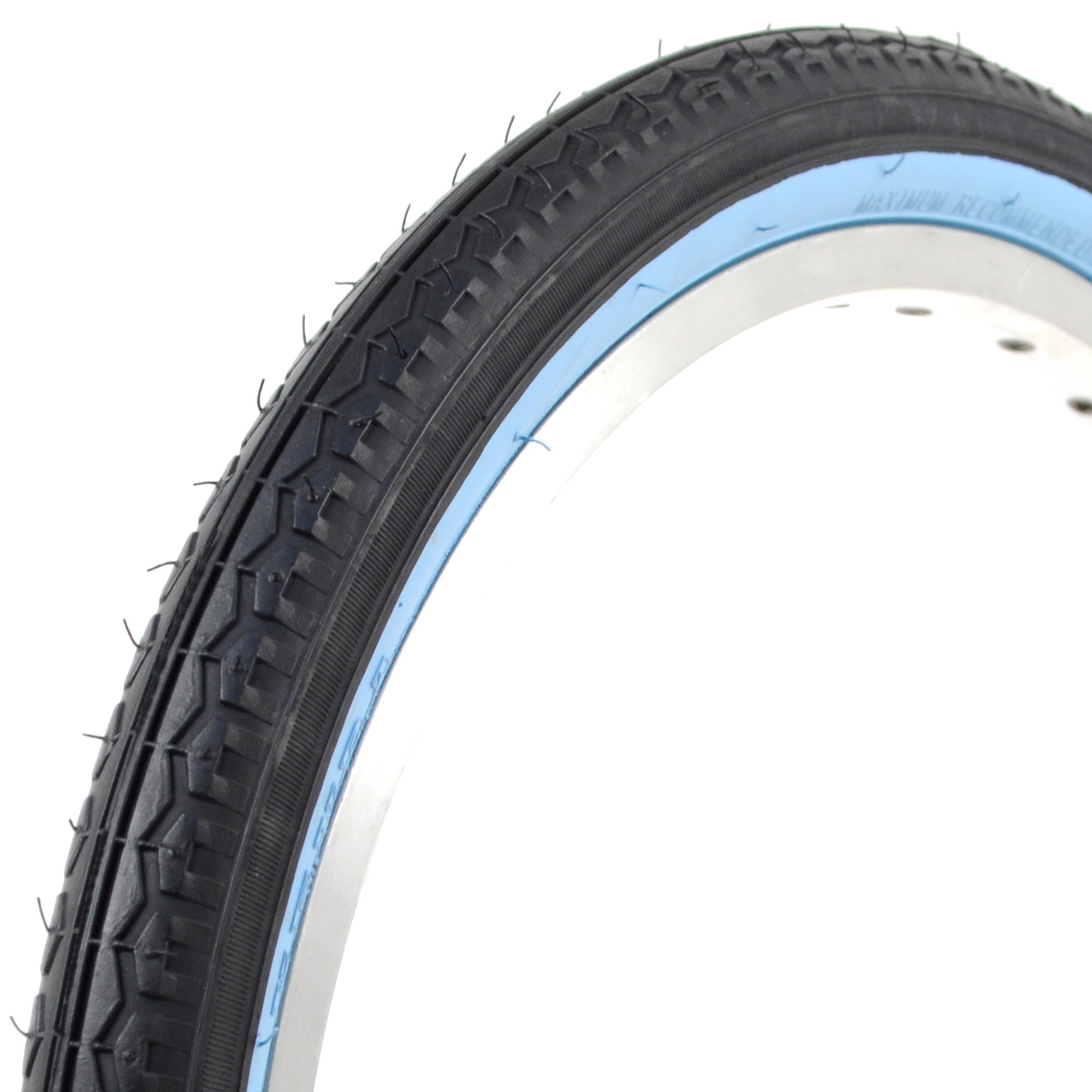 Kenda K123 Street BMX Bicycle Tire // 20x1.75" // Black/Blue eBay