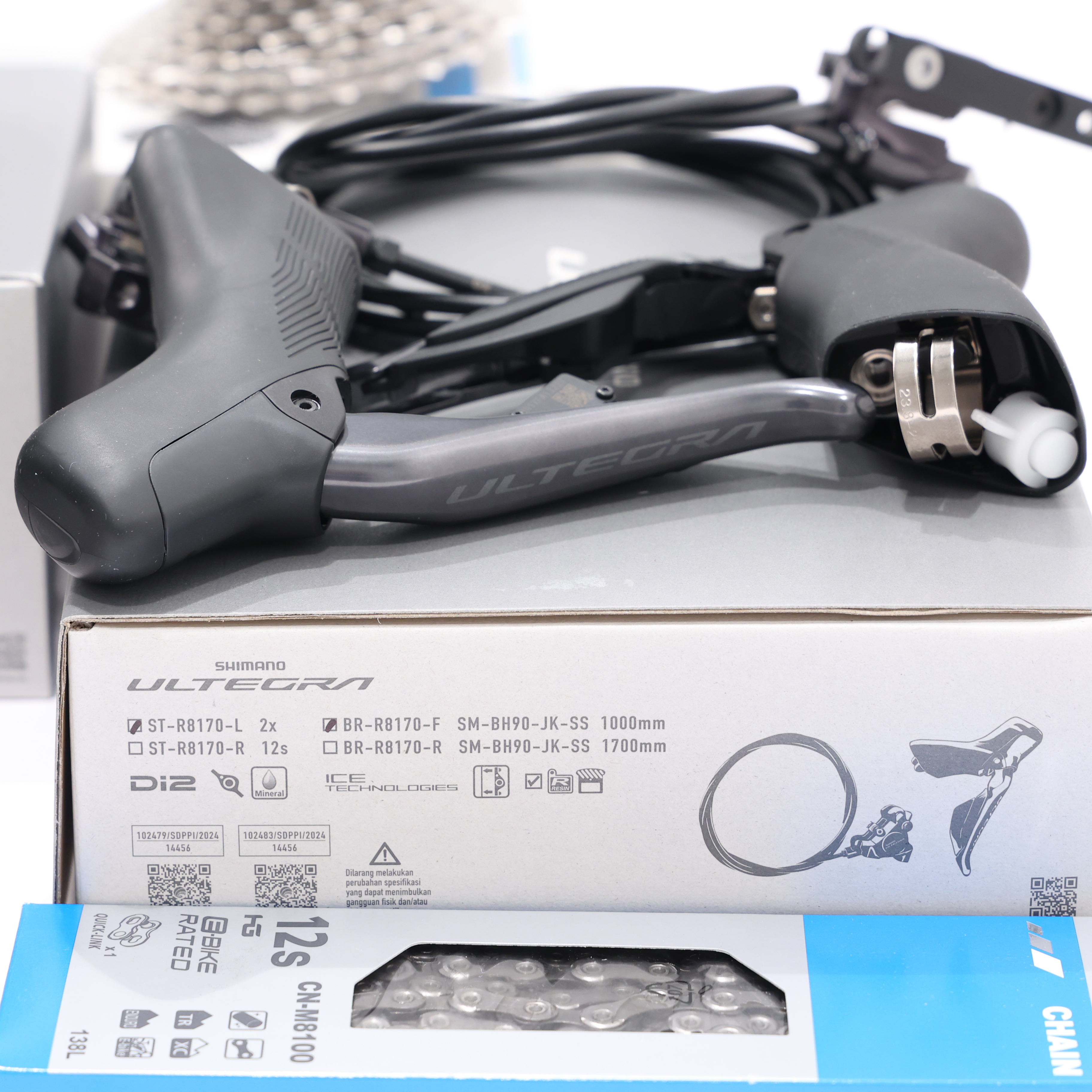 Shimano Ultegra R8170 Di2 12-Speed Complete Groupset Hydraulic