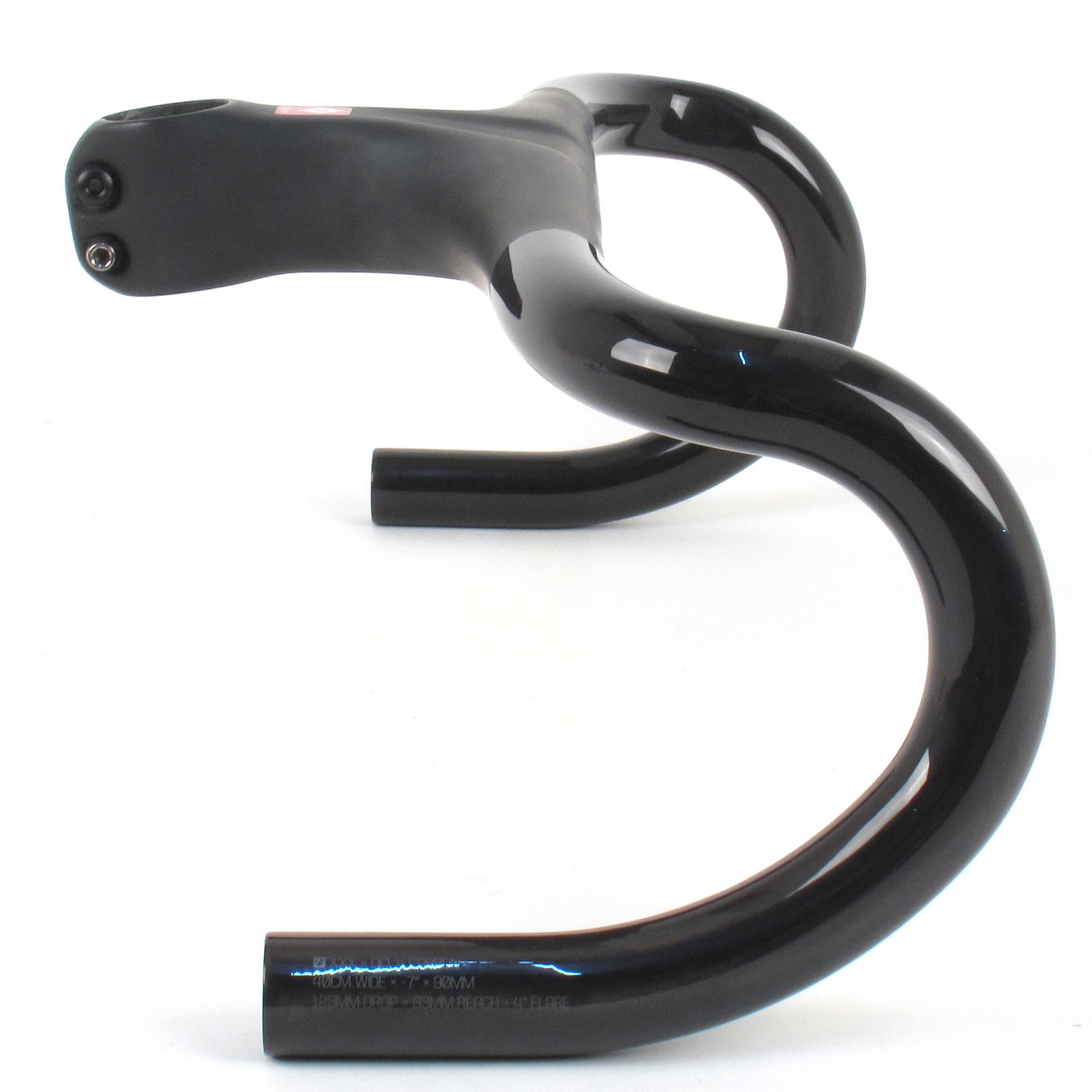 Bontrager XXX Integrated Bar/Stem Carbon Handlebar // 110mm x 44cm // Black - Picture 2 of 5