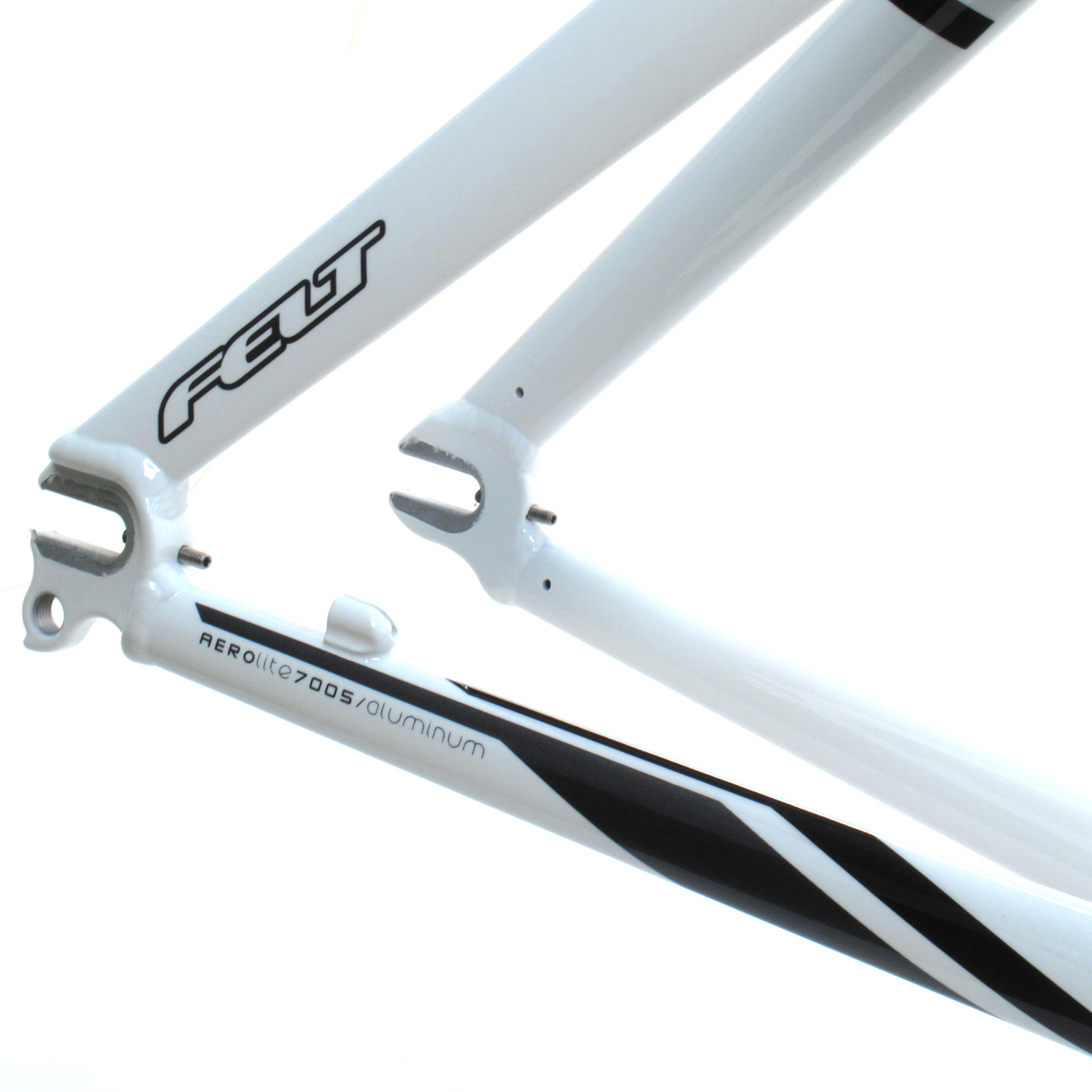 2012 Felt S32 Gloss White 47Cm // Road Bike Frame Frameset eBay
