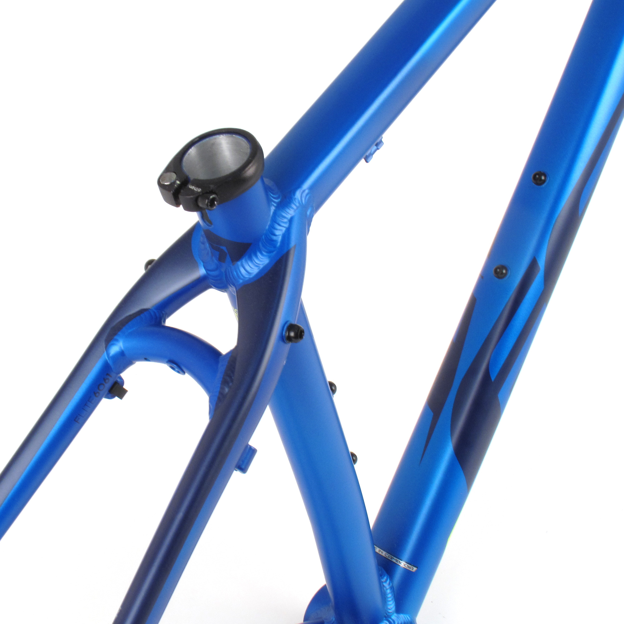 2016 Felt 7 Alloy Matte Metal Blue 16" Small // Mountain Bike Frameset eBay