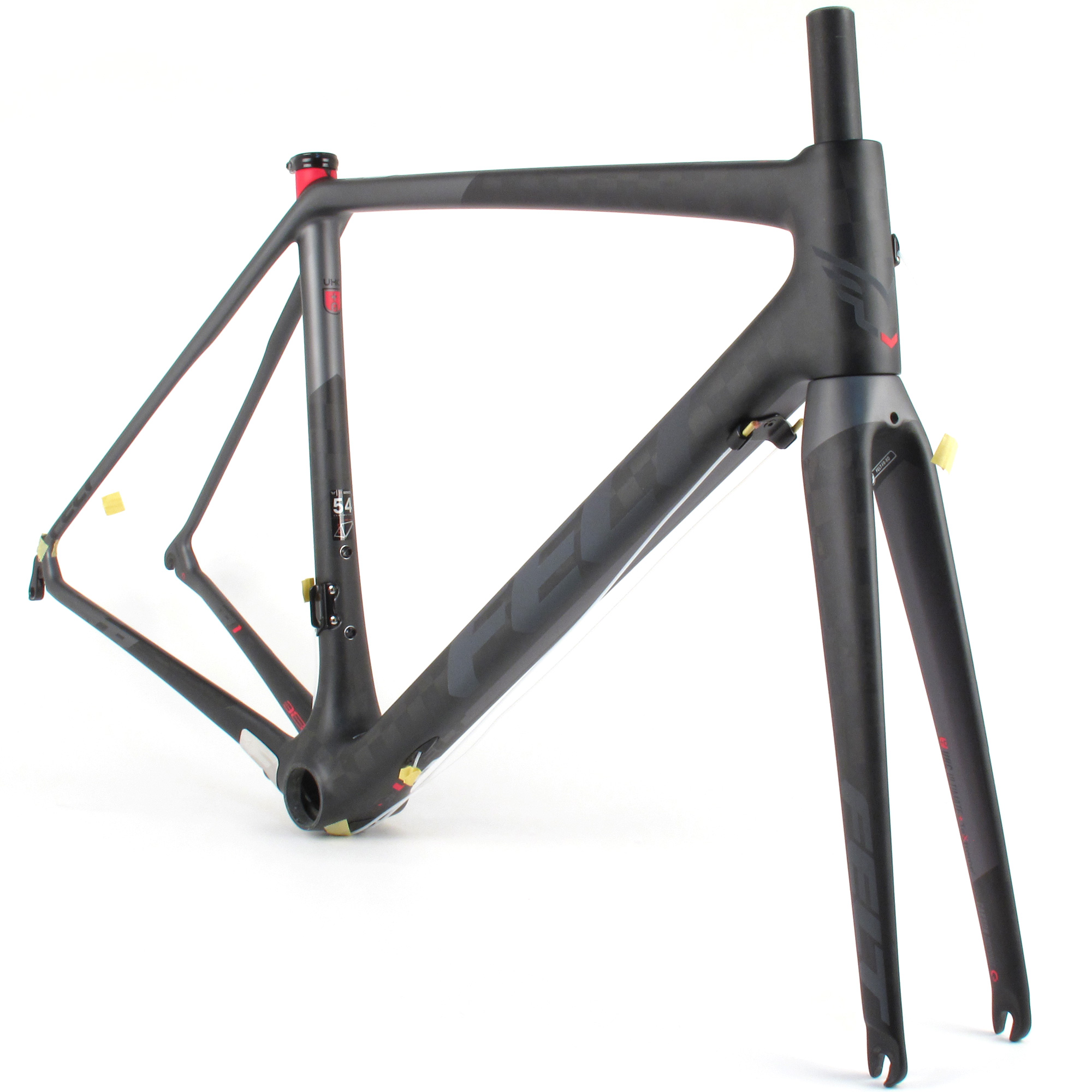 2018 FELT FR1 Rim Brake Carbon Climbers Road Bike Frame // 56Cm