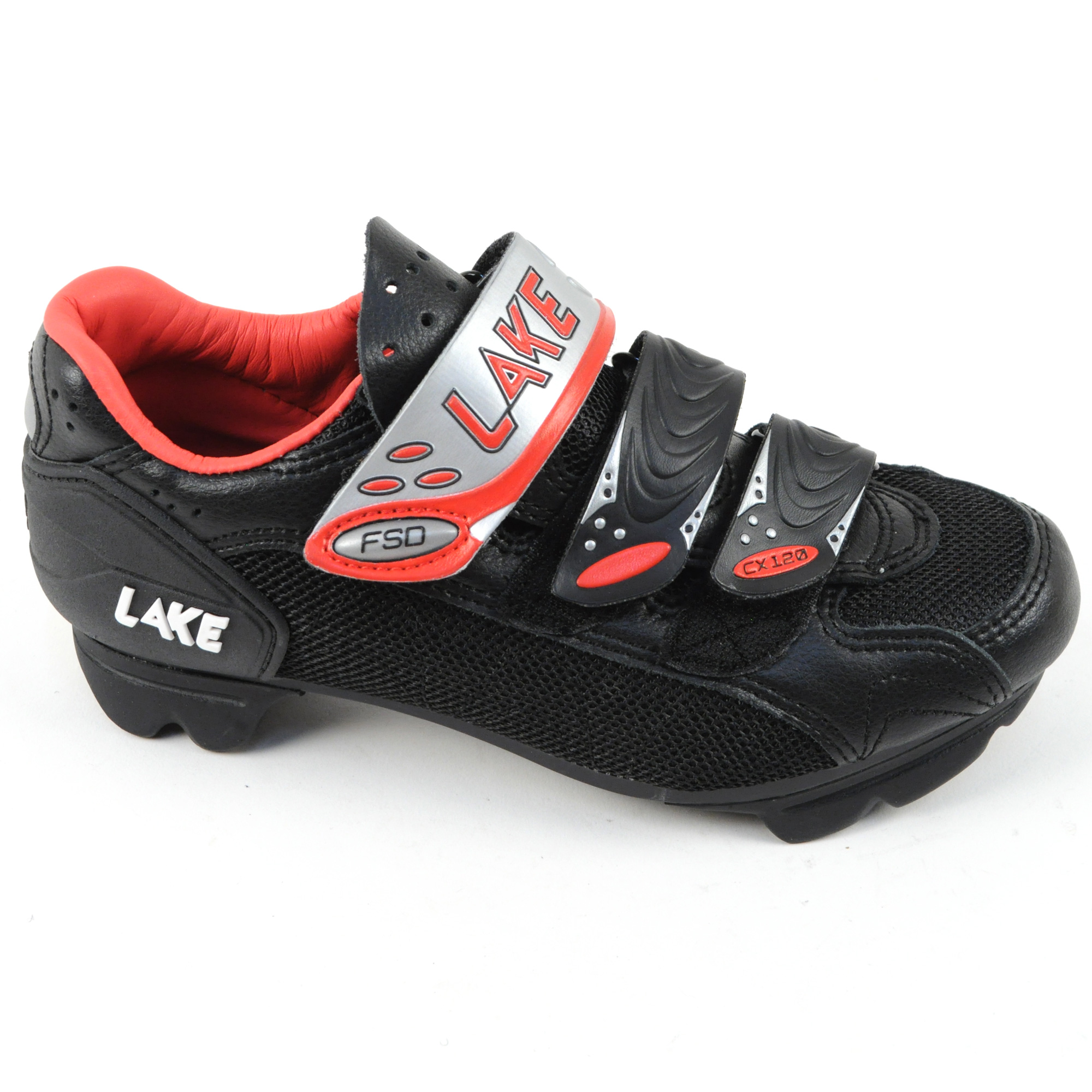 womens red cycling shoes