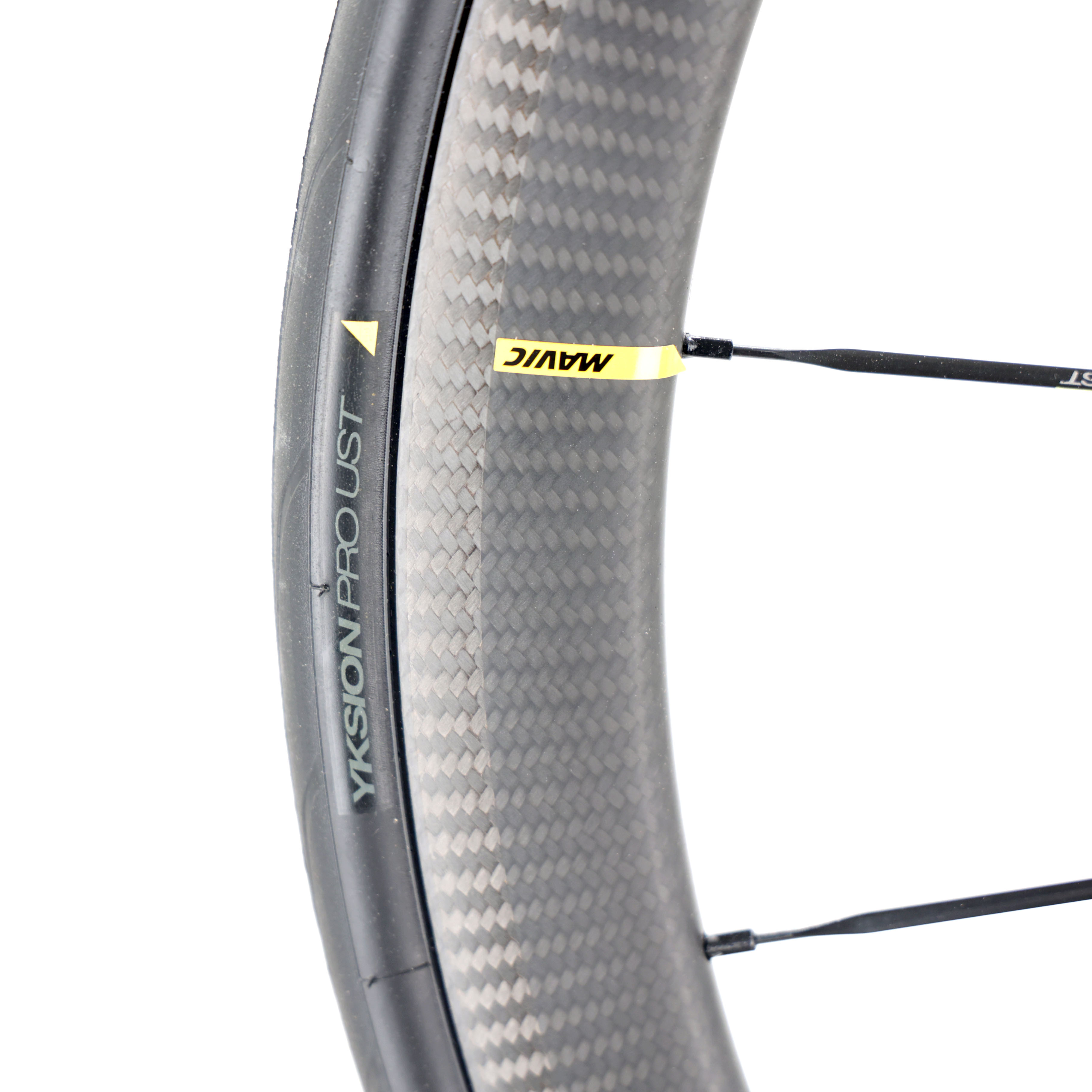 Mavic Cosmic Pro SL Carbon, Bike Front Wheel, 700c, 9x100mm, Q/R, Rim Brake