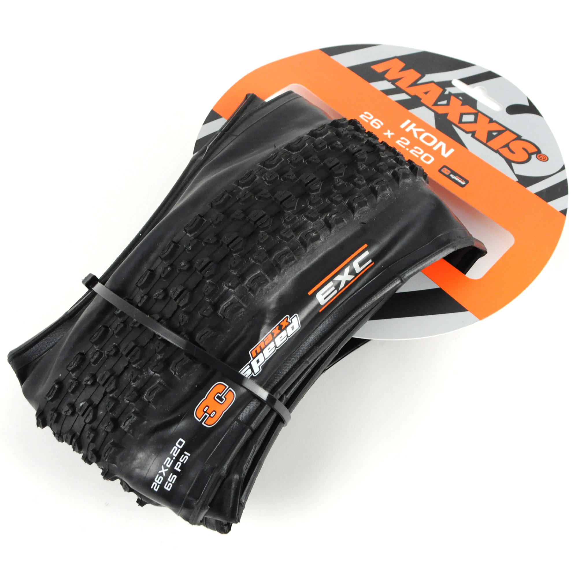 Maxxis Ikon 26 X 2.20 eXC/3C Maxx Speed Folding Mountain Bike MTB Tire ...
