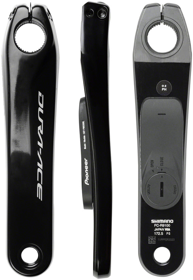 Pioneer SBTLT91 Shimano Dura Ace R9100 Power Meter Left Crank Arm