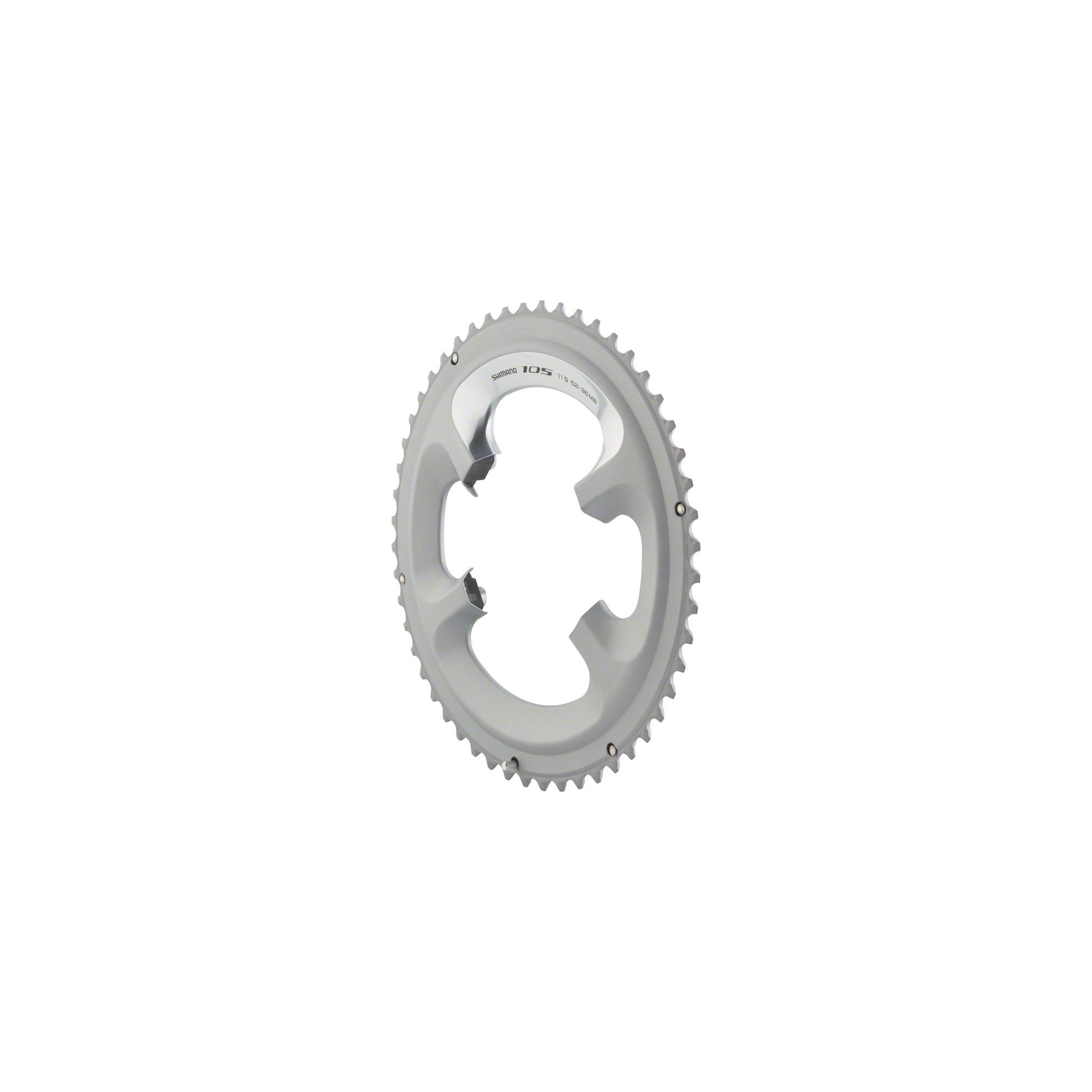 SHIMANO 105 5800-S 50T X 110MM 11-SPEED SILVER BICYCLE CHAINRING FOR 50//34T