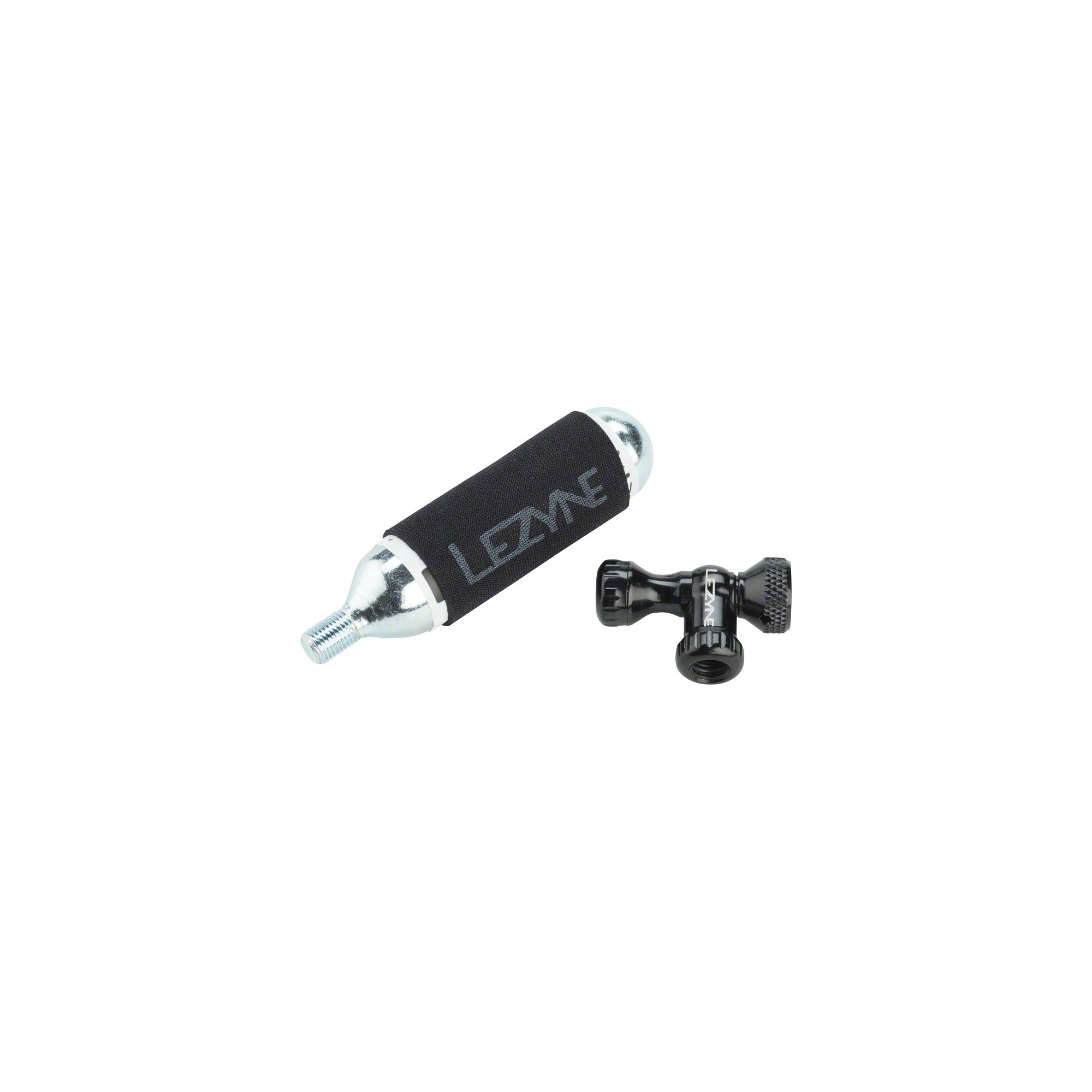 Lezyne Control Drive Co2 Slip fit head only Black