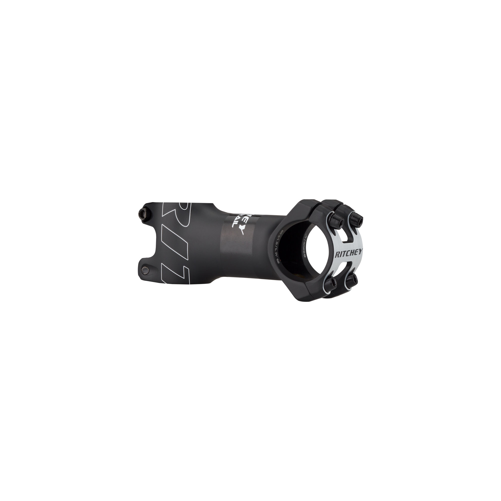 31.8 +//- 0 1-1//8 Blatte/" /"Ritchey WCS Trail Stem: 80mm