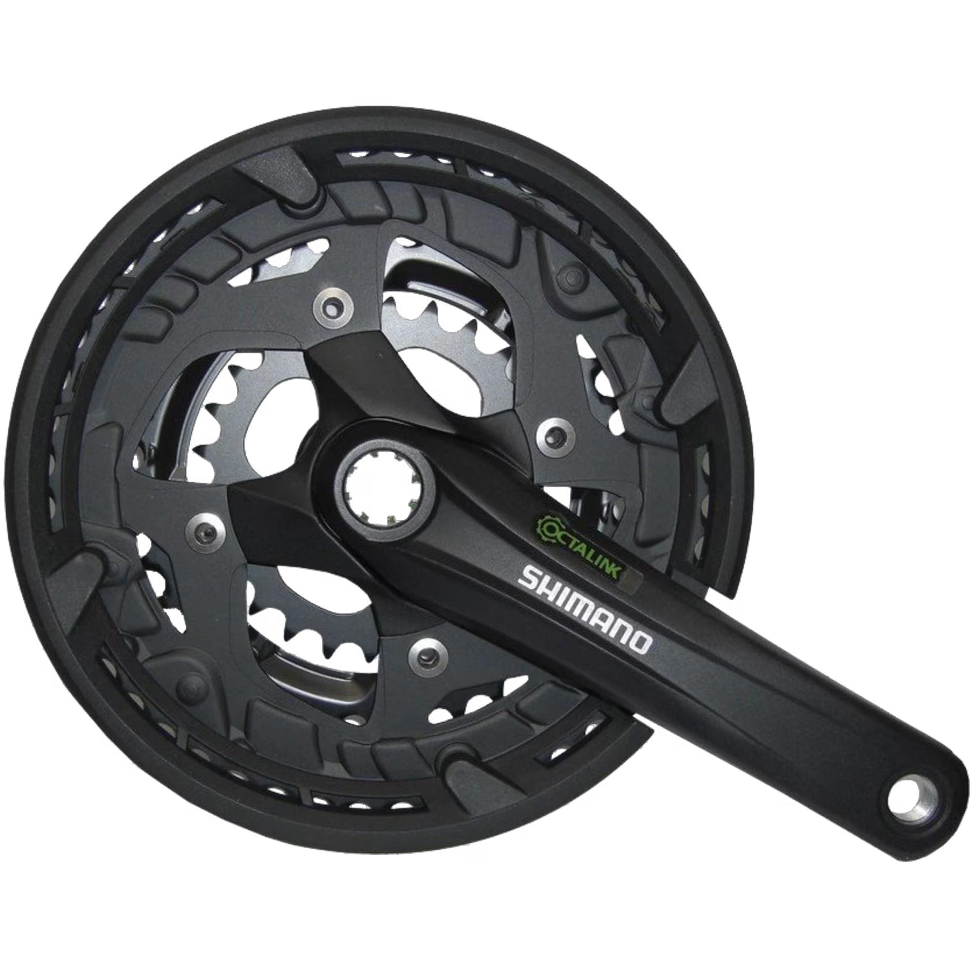 Shimano Alivio FC-T4010 Crankset 175mm 44/32/22T 3x9 Octalink V2
