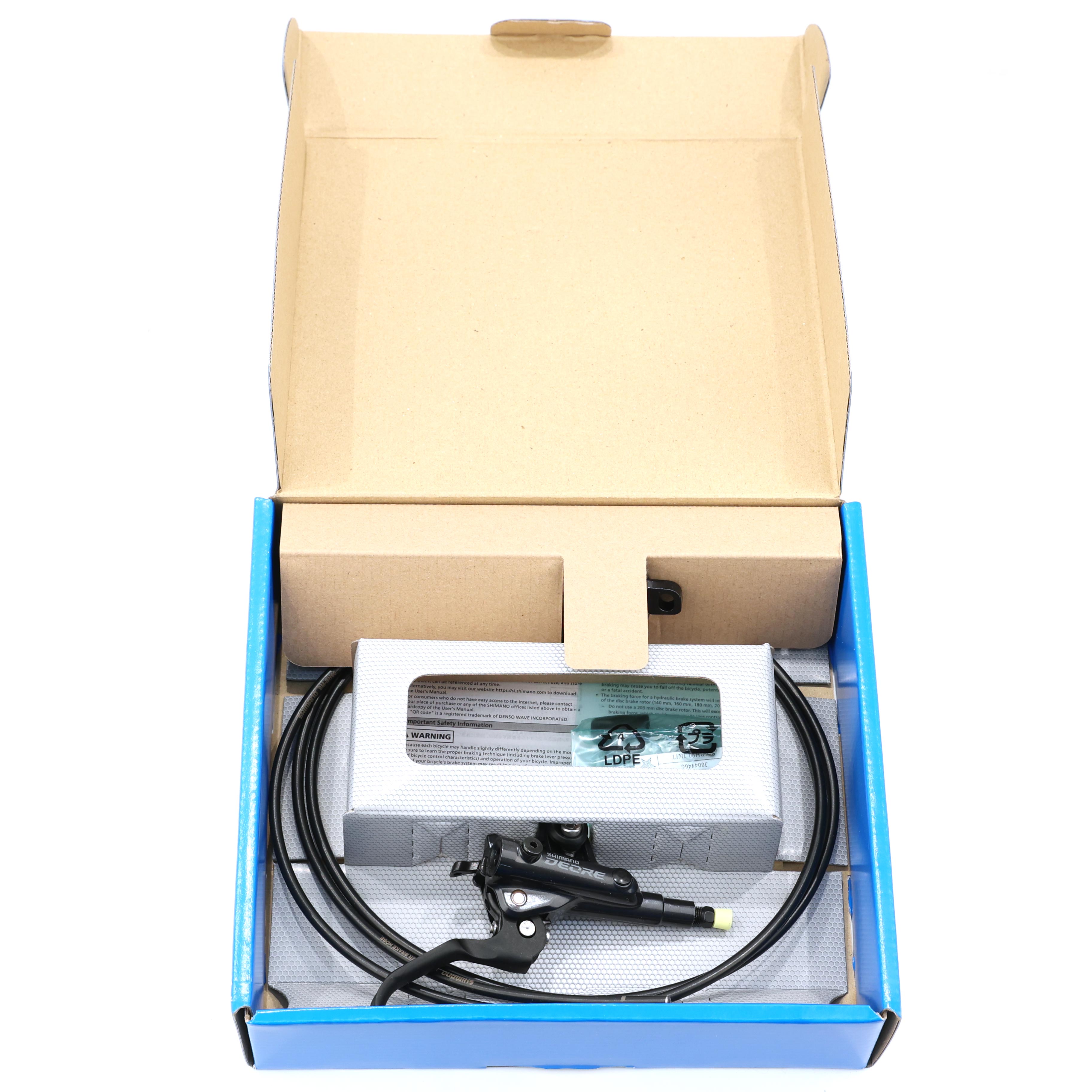 Shimano Deore M6100 Hydraulic Disc Brake and Lever, Metal Pad