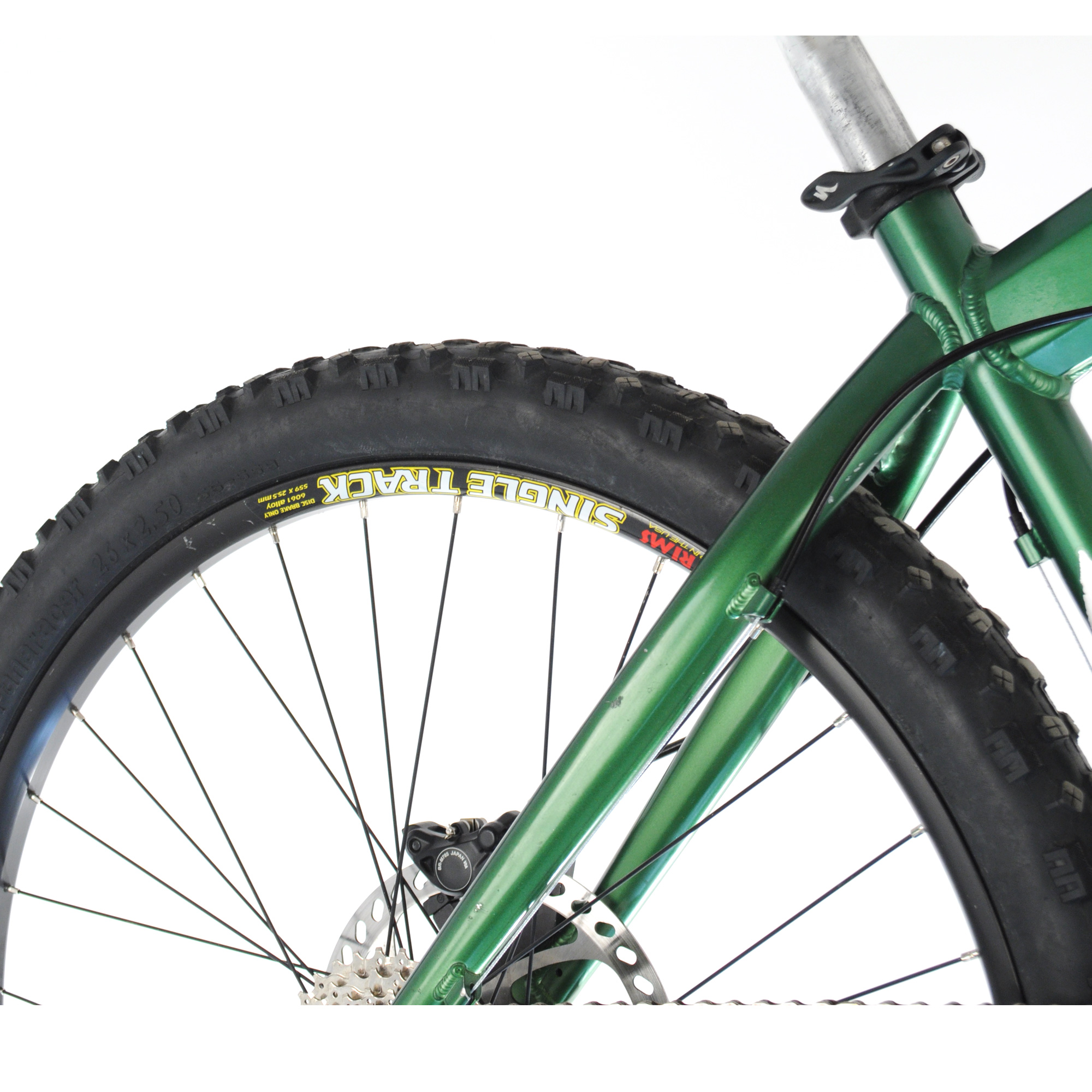 green specialized mountain bike