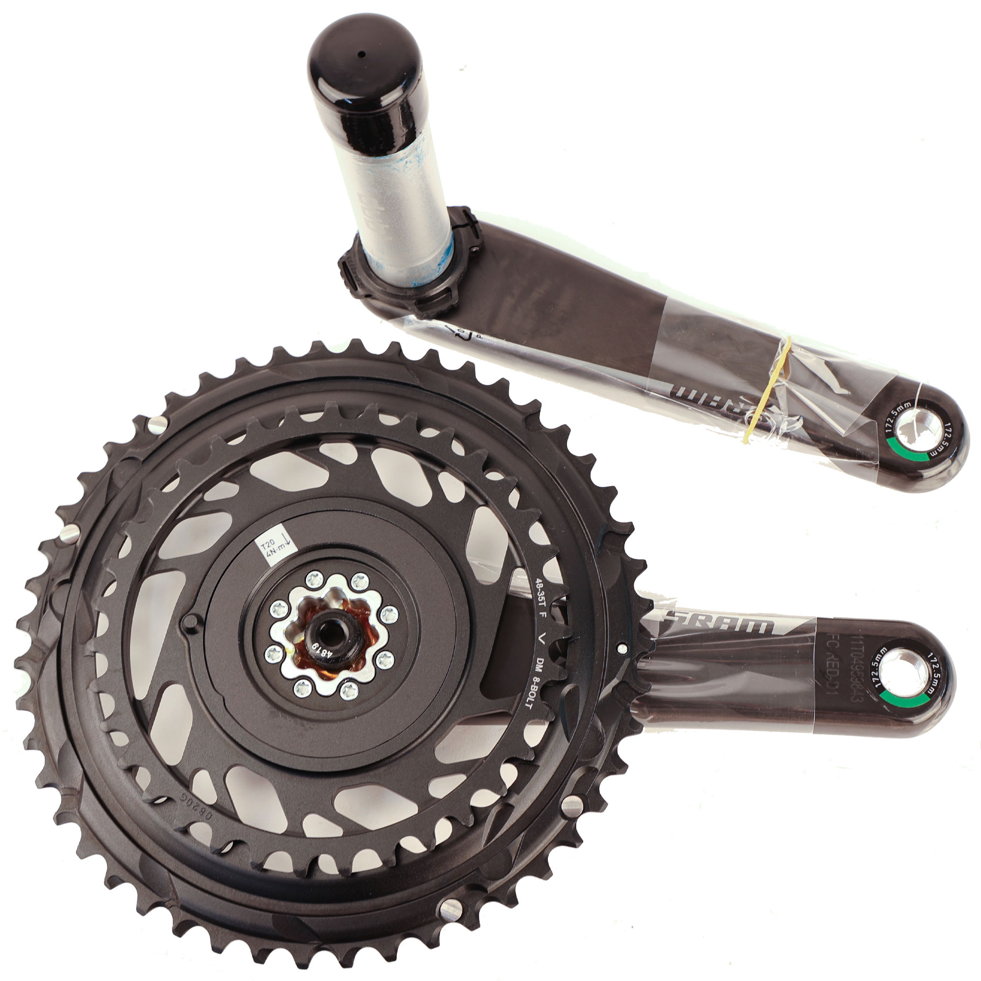 Sram RED AXS Road Bike Carbon Crankset / DUB Spindle / 12