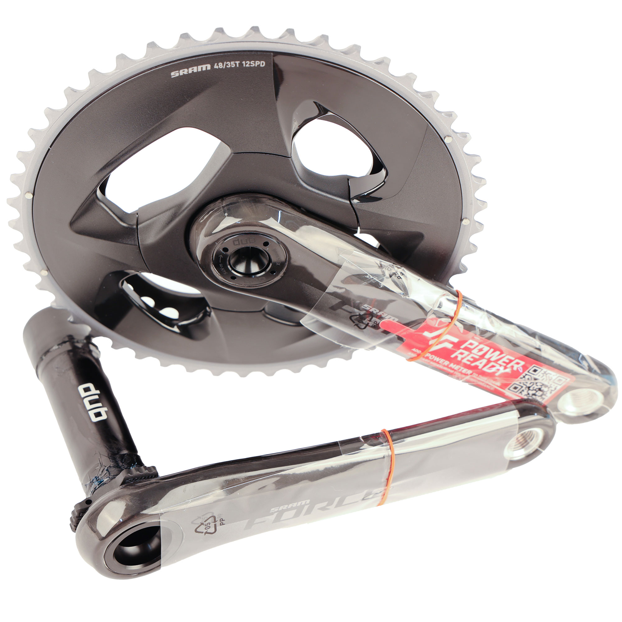 Sram Force AXS Road Bike Carbon Crankset / DUB / 12-Speed