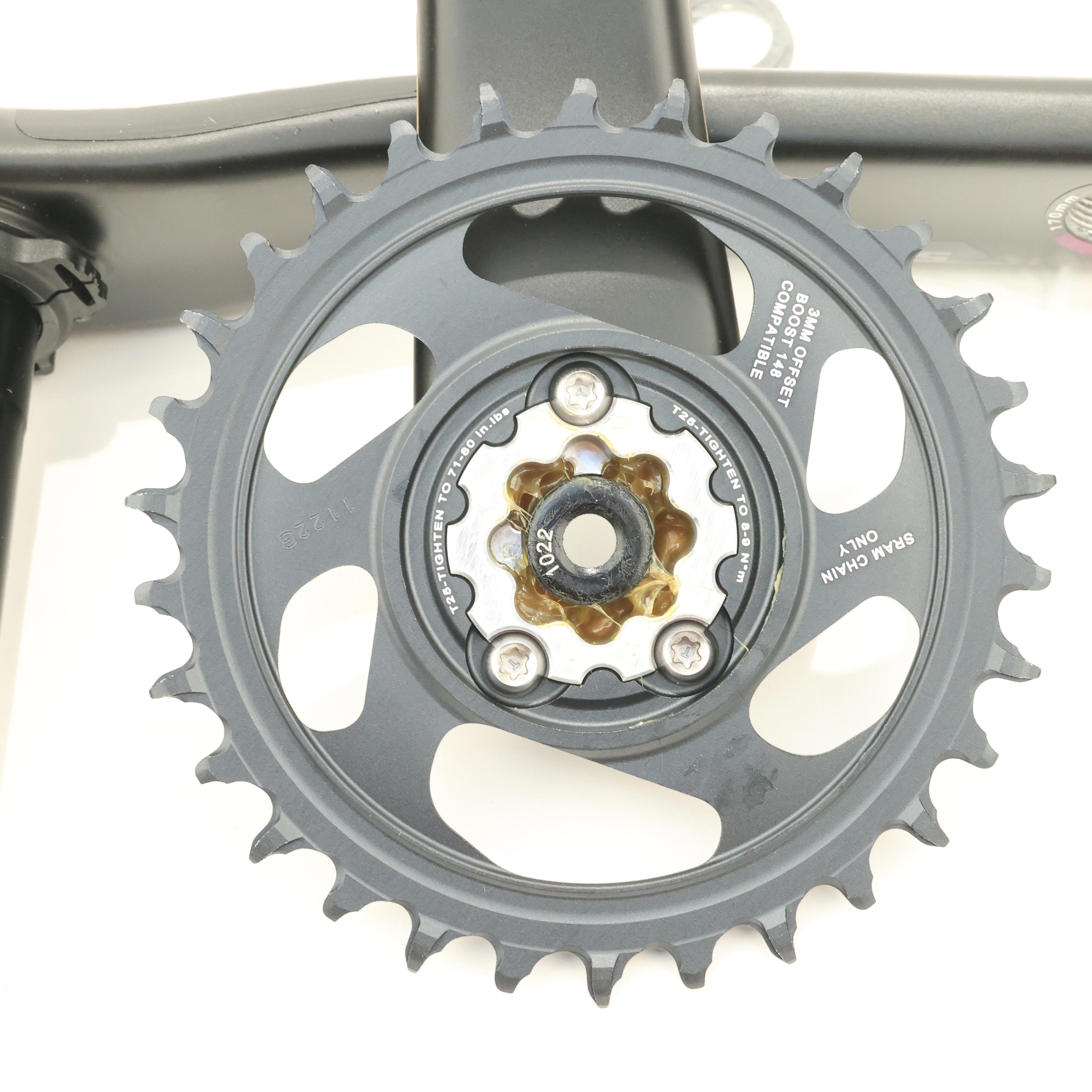 SRAM XX1 Eagle Carbon Crankset, DUB Wide, 175mm, 30T, Boost, 12