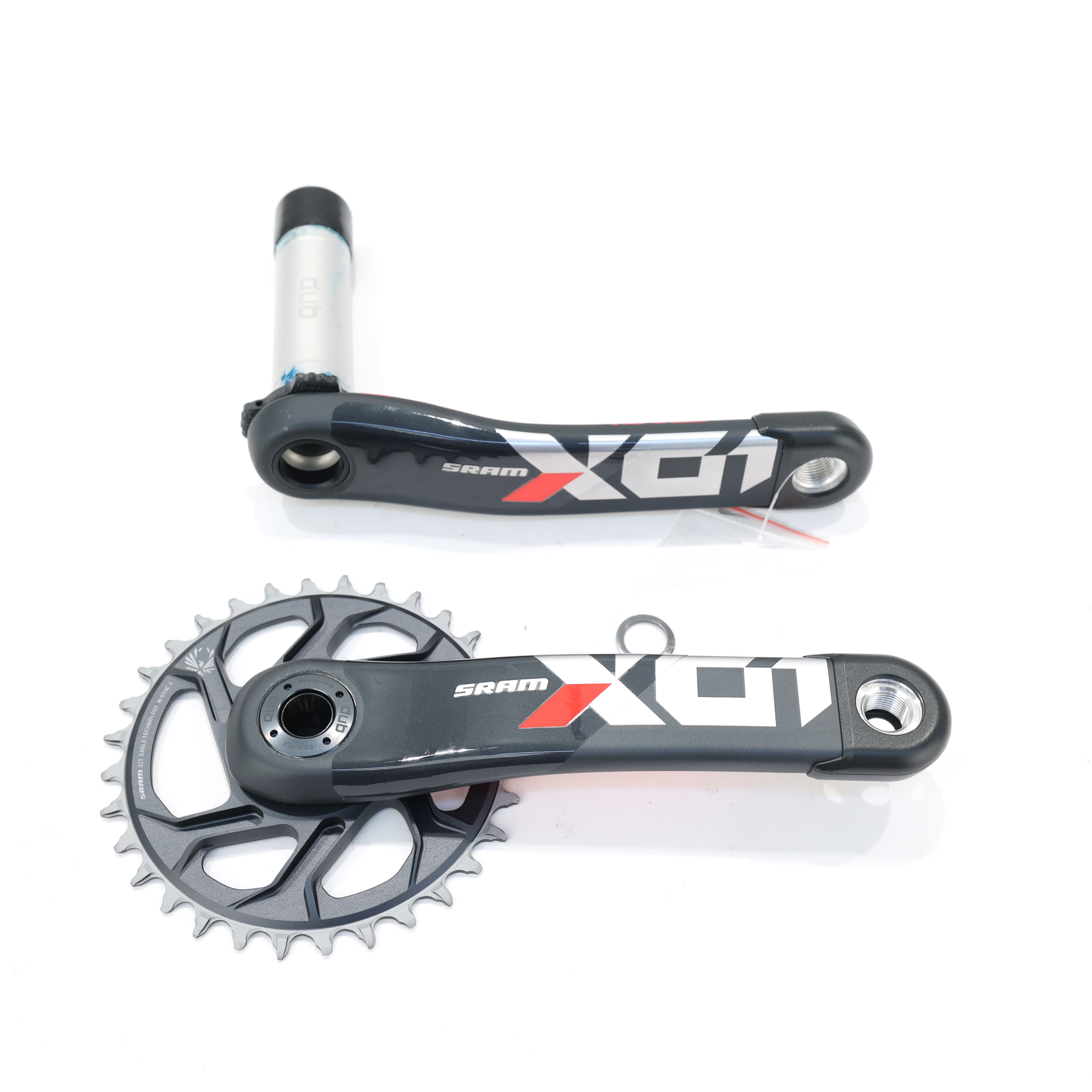 SRAM X01 Eagle Carbon Crankset, 175mm, 32T, 12-Speed, DUB, Boost 148mm, 52mm CL