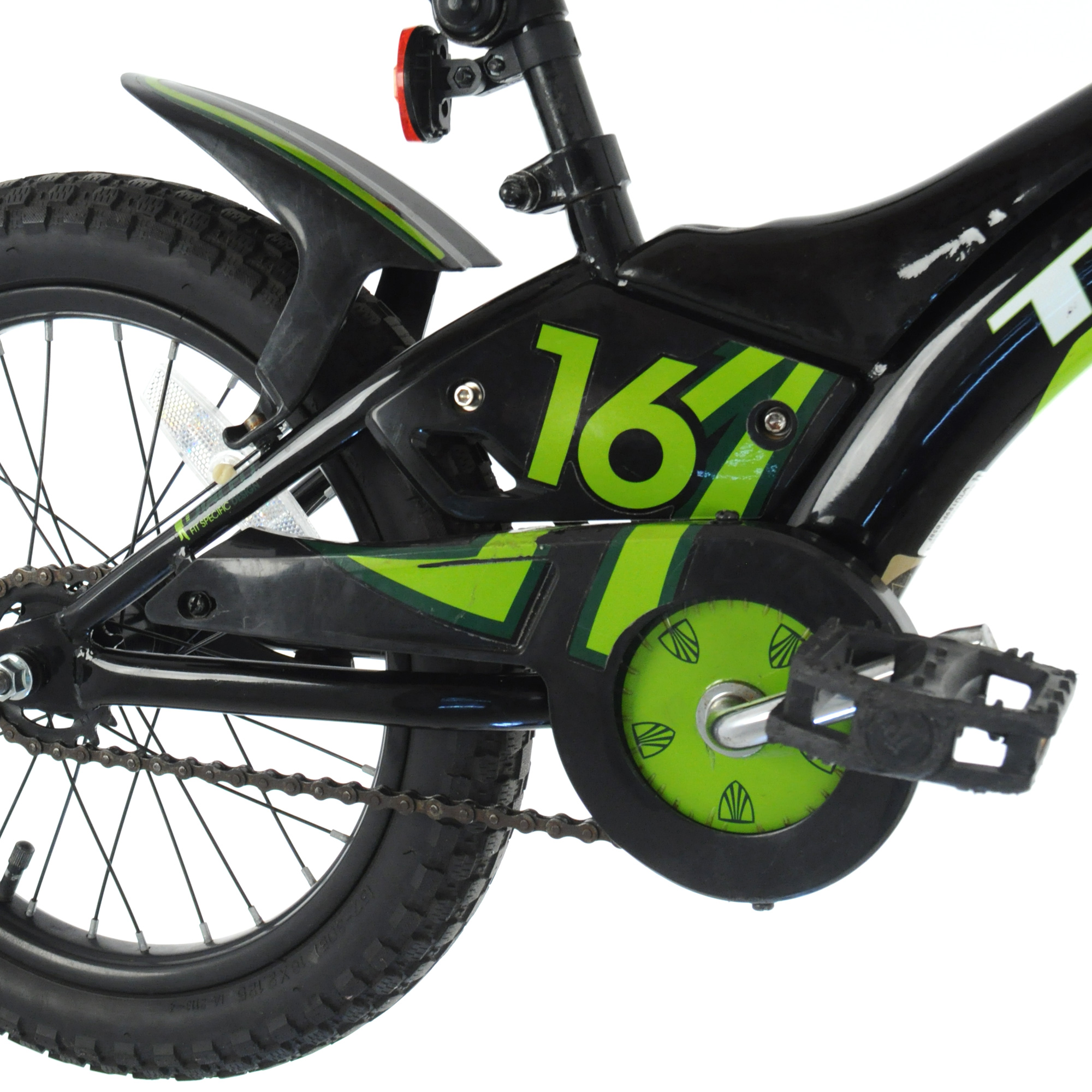 2011 TREK JET 16 Boys Kids Bike Bicycle 16" // BLACK/GREEN | eBay